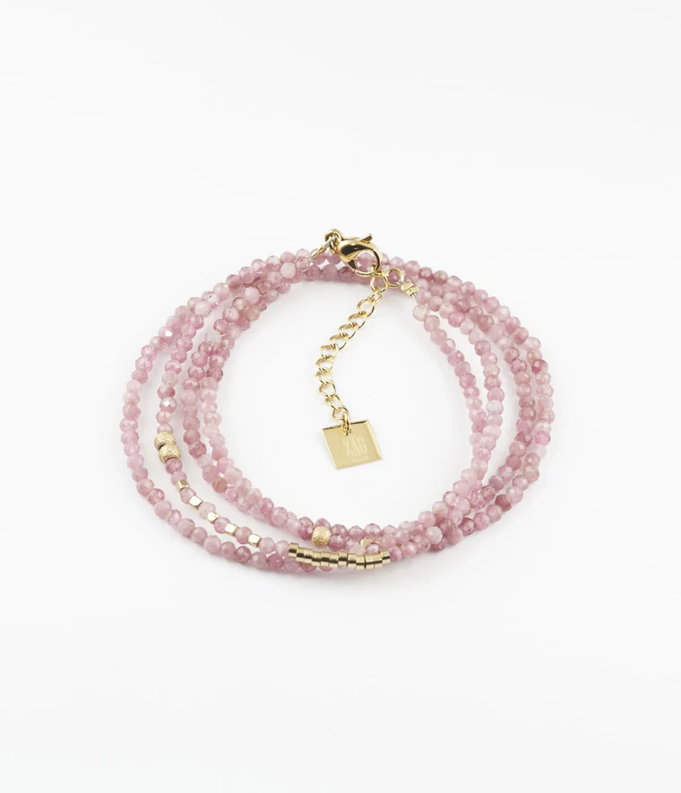 [SBX6883-01PNK] Favela Bracelet Pink