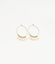Zoé Earrings White