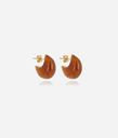 Glow Earrings Brown