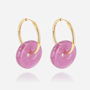 Shade Earrings Purple