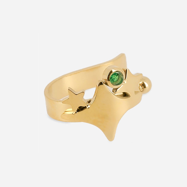 [SEK21223-01GRN] Earcuff Apollon