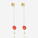 Bacca Earrings Orange