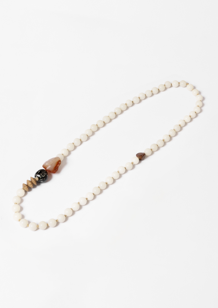 [SNL23220-01RED] Amand  Necklace Red