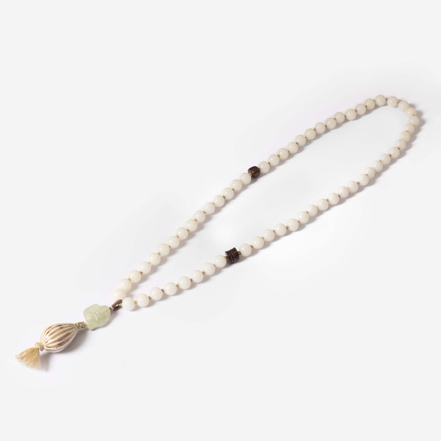 [SNL23224-01WHT] Anaëlle Necklace