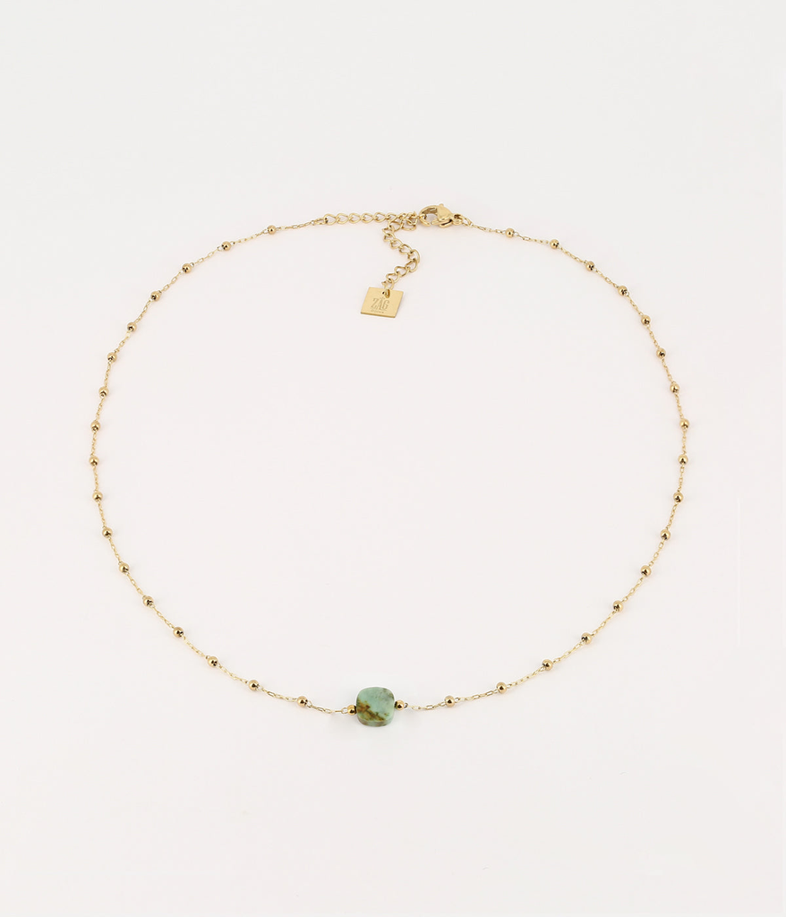 [SNS15220-01TUQ] Pablo Necklace