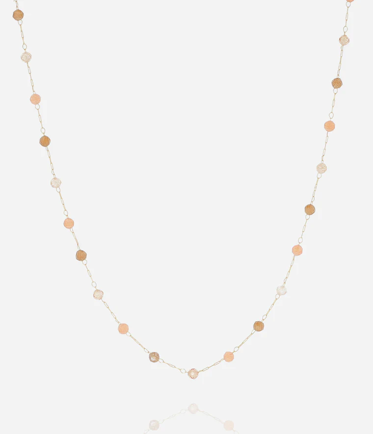 [SNS24553-01NUD] Necklace Octavia 