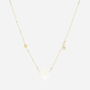 Bacca Necklace White