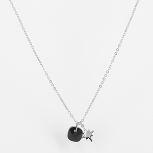 [SNS5891-00BLK] Manuréva Necklace