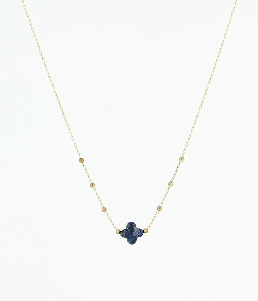 Velasquez Necklace Dark Blue