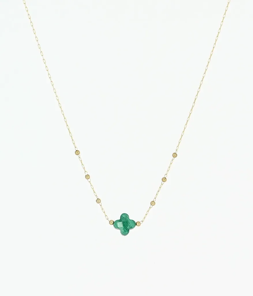 [SNS7970-01GRN] Velasquez Necklace Green