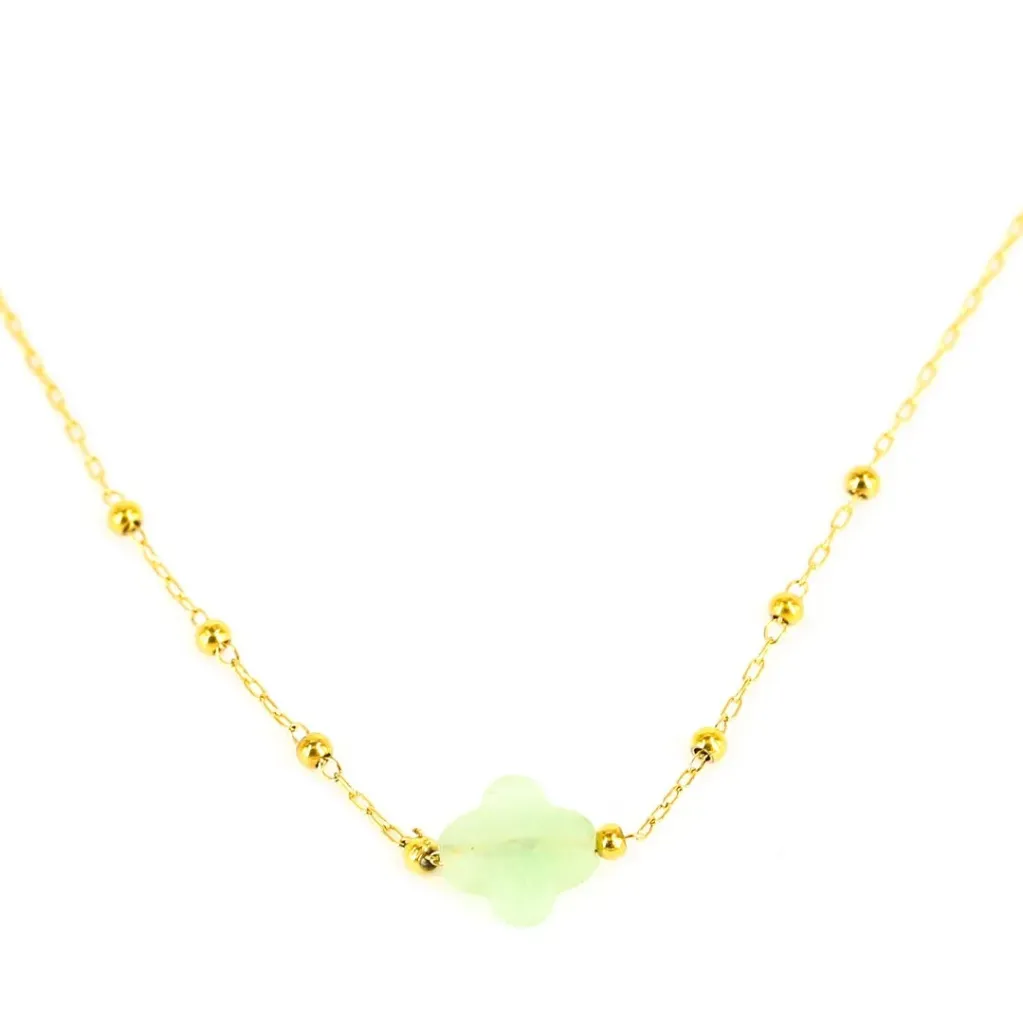 [SNS7970-01LGR] Velasquez Necklace Light Green