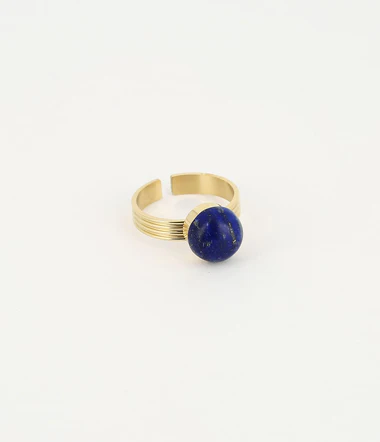 [SRR15180-01DBL] Mish Ring Blue Lapis Lazuli
