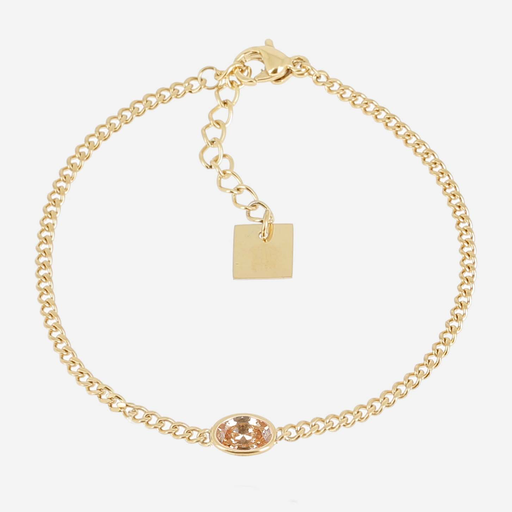 [SBS25430-01NUD] Genevieve Bracelet