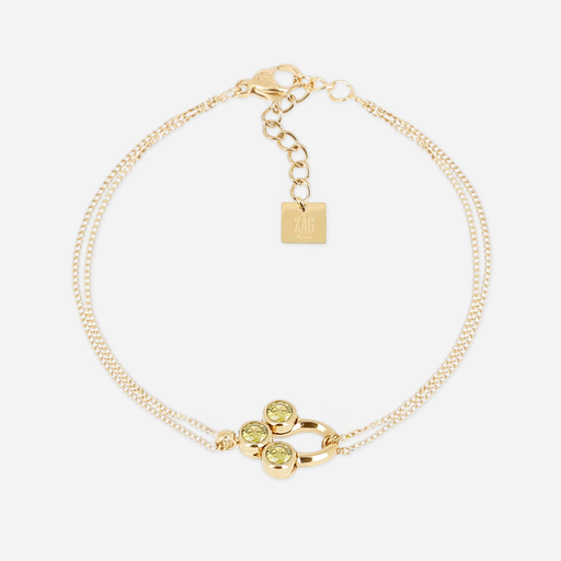 [SBS25607-01DGR] Rossi Bracelet Olive Green