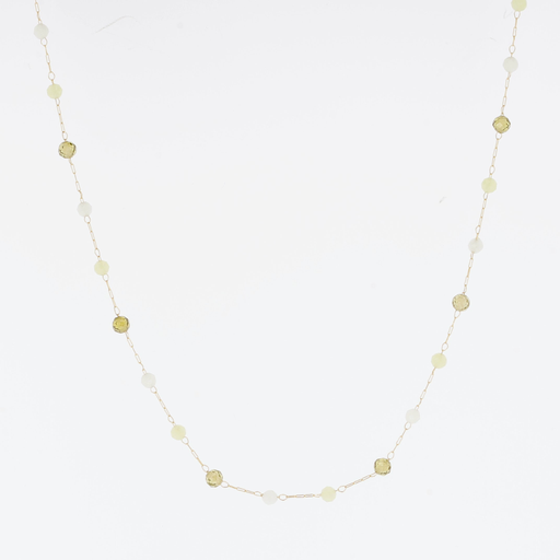 [SNS24553-01GRN] Necklace Octavia