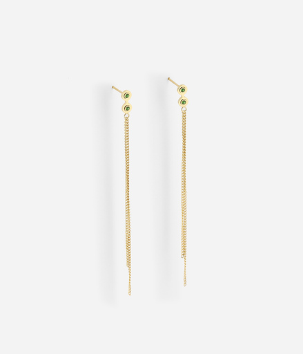 [SEL18157-01GRN] Riverton Earrings