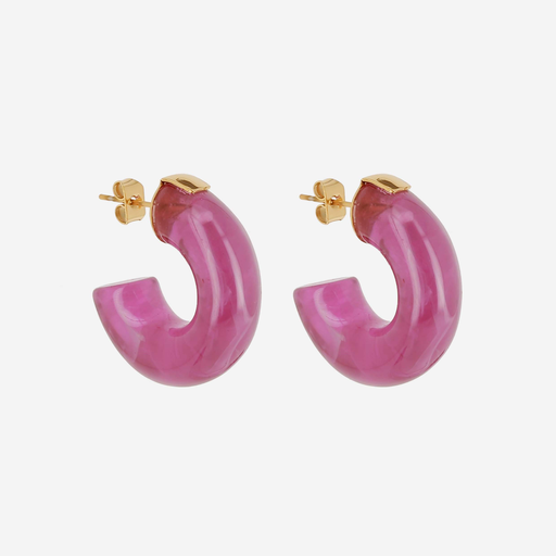 [SEC24789-01PUR] Anaëlle Earring Violet