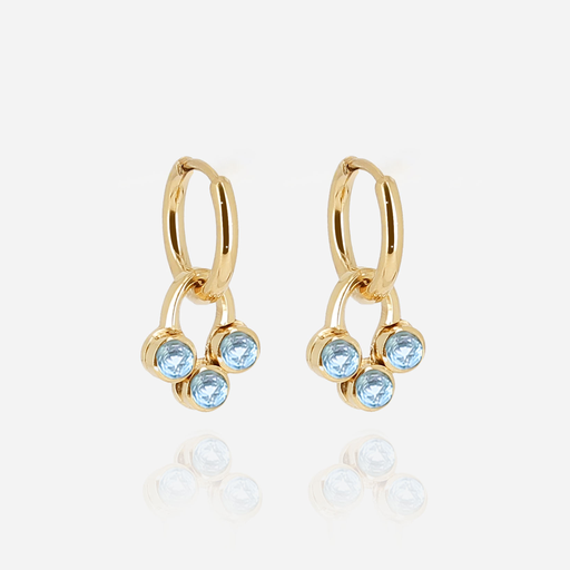 [SEC25607-01LBL] Rossi Earrings Light Blue