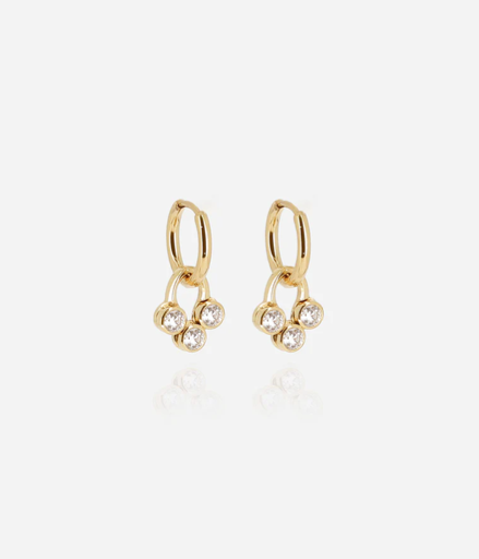 [SEC25607-01WHT] Rossi Earrings