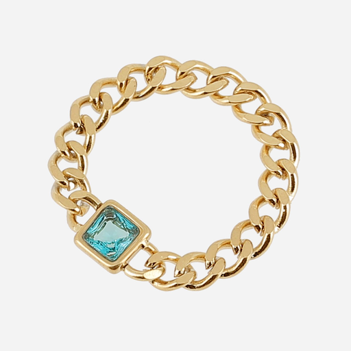 [SRT25429-01BLU-58] Brunella Ring Blue 58