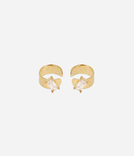 [SEK26519-01WHT]  Laurel Earcuff 