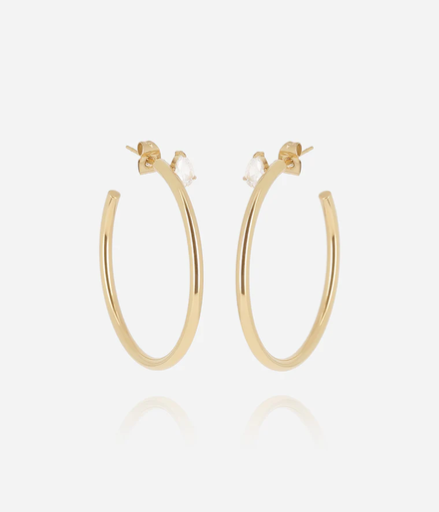 [SEC26648-01WHT] Dago Earrings