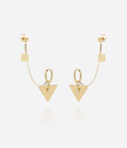 [SEX26926-01WHT] Banra Earrings