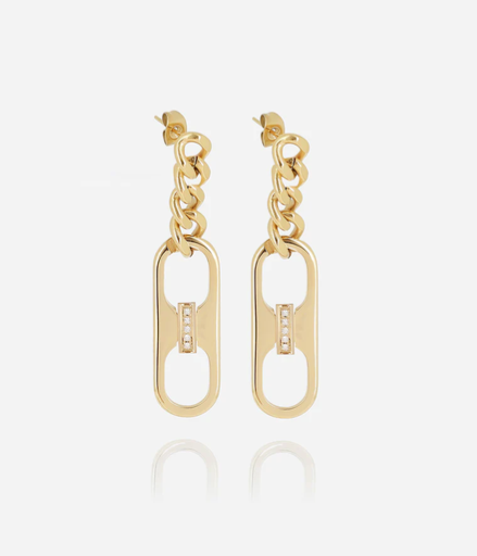 [SEL26748-01WHT] Oxya Earrings