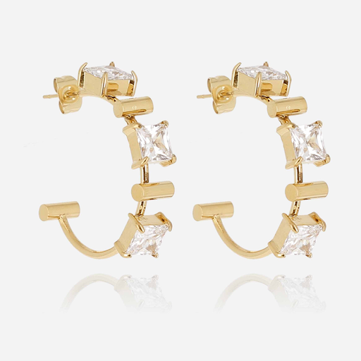 [SEC26902-01WHT] Agathine  Earring
