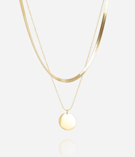 [SNX26716-01UNI] Zéphira Necklace 