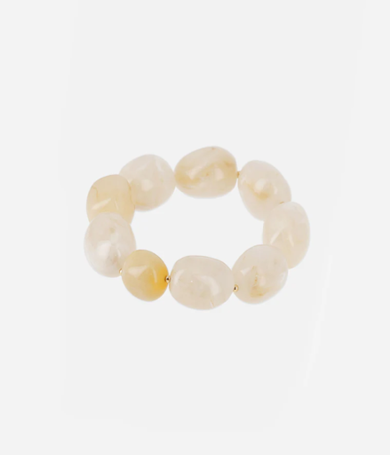 [SBR25550-01WHT] Tatiana Bracelet