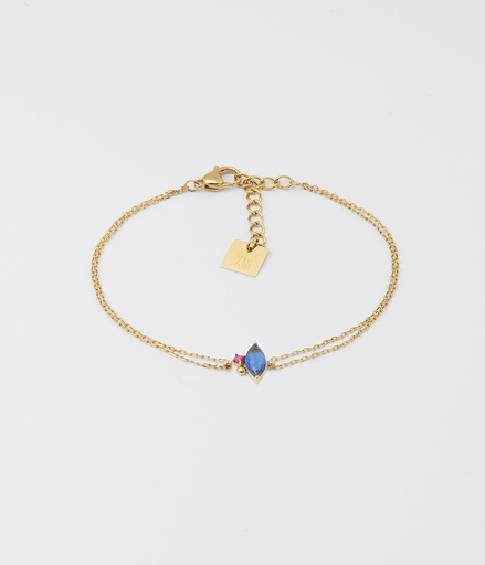 [SBS21757-01BLU] Florianne Bracelet Blue