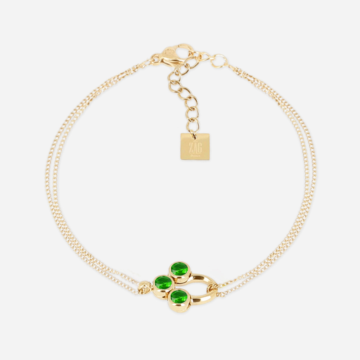 [SBS25607-01GRN] Rossi Bracelet Green