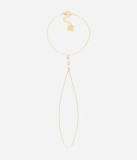 [SMS19755-01WHT]  Bohemia Hand Jewel