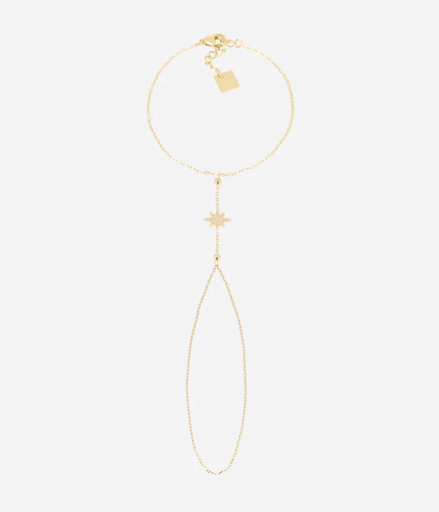 [SMS19773-01WHT] Orion Hand Jewel