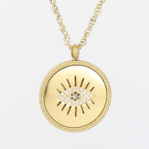 [SNL12193-01WHT] Aristide Necklace