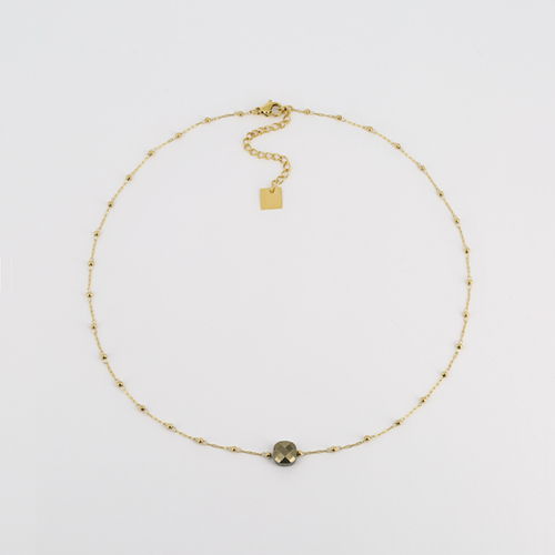 [SNS15220-01BRW] Pablo Necklace