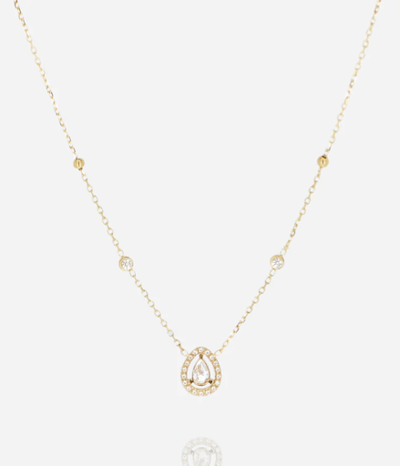 [SNS24447-01WHT] Dalna Necklace