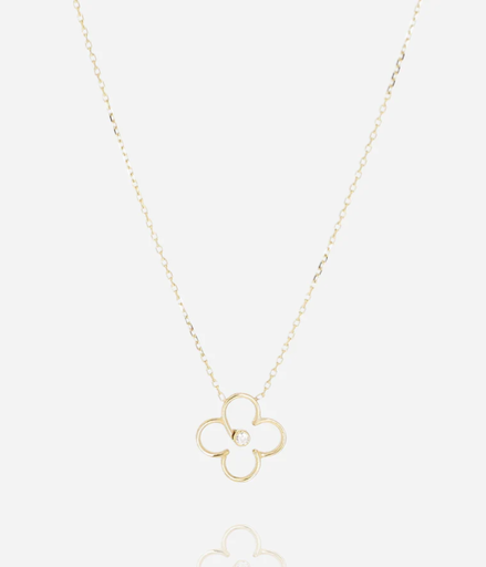 [SNS25381-01WHT] Emilia Necklace